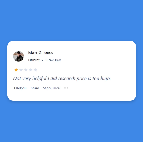 Avis sur Product Hunt 1 étoile